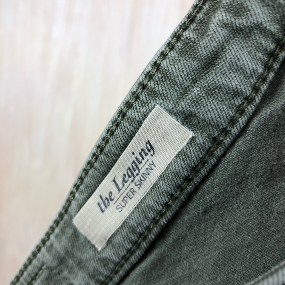 (SOLD) AG Olive The Legging Super Skinny Ankle J - Picture 10 of 12
